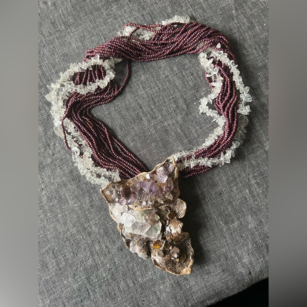 Vintage, Victorian inspired statement, necklace
